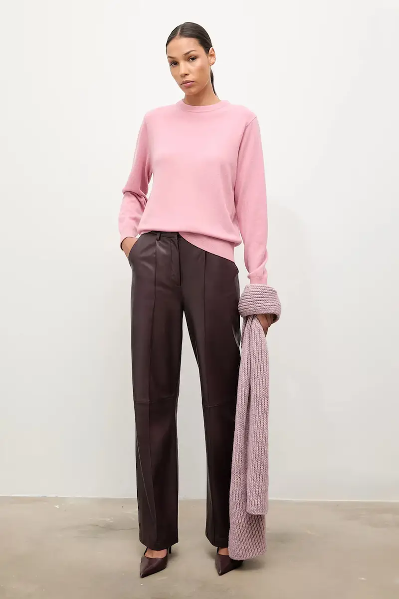 maglione in lana Rosa