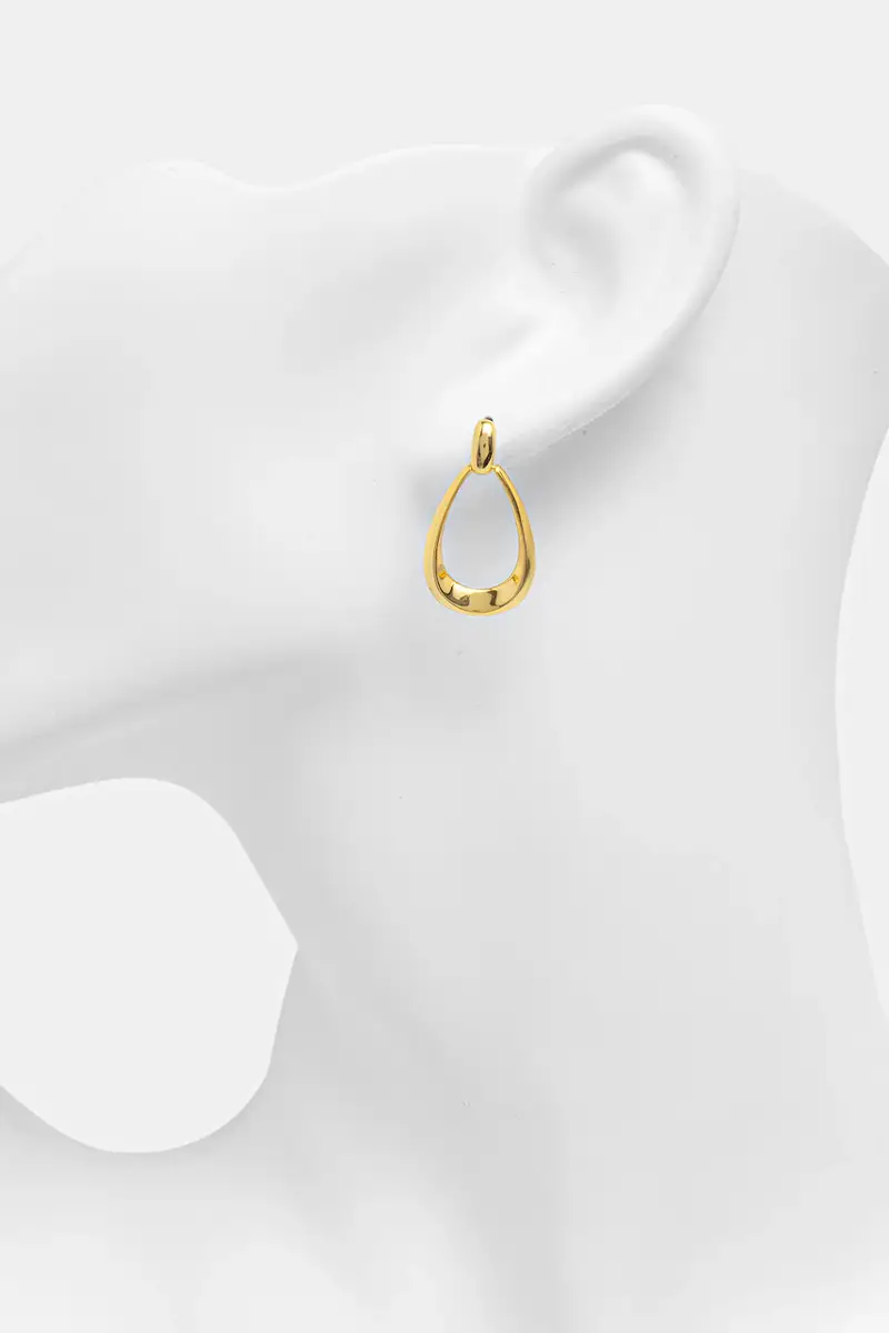 orecchini in argento placcato oro miniatura 3