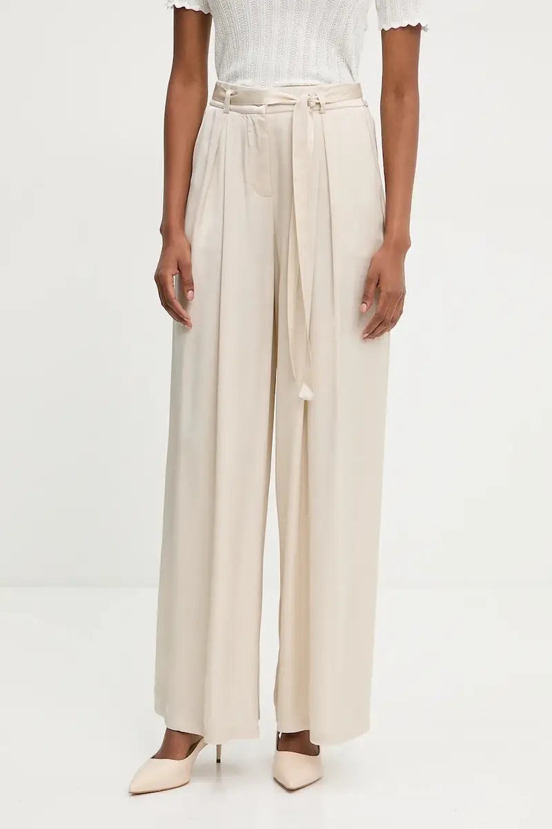 pantaloni donna colore beige