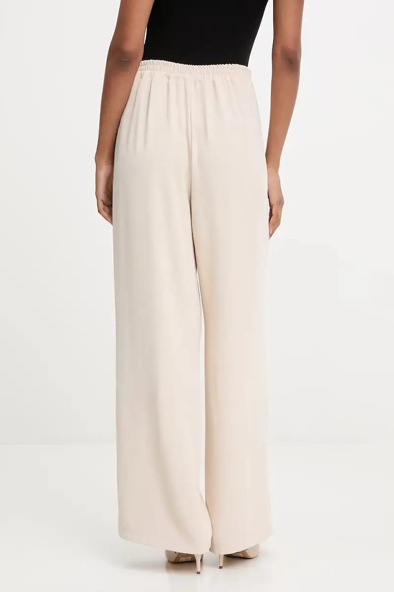 pantaloni donna colore beige miniatura 3