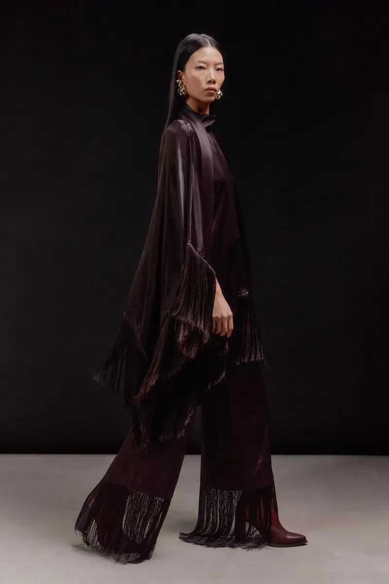 pantaloni donna colore marrone