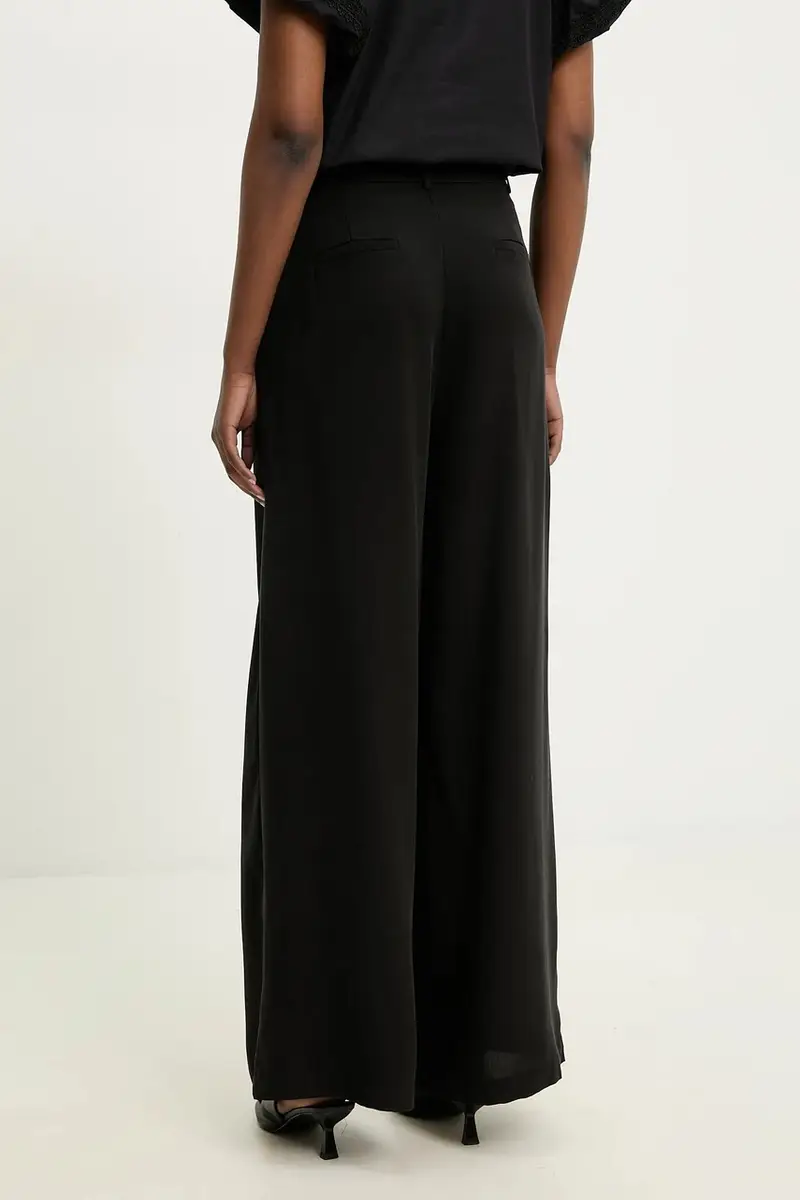 pantaloni donna colore nero miniatura 3