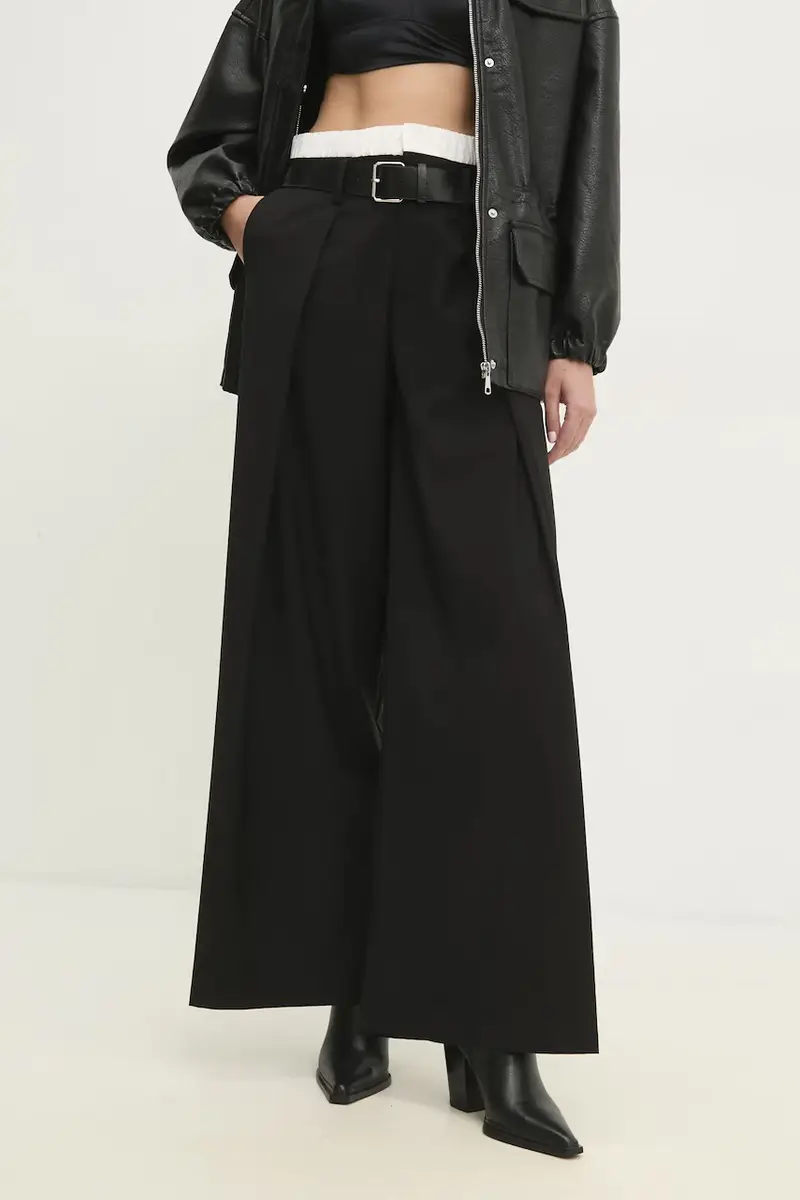 pantaloni donna colore nero