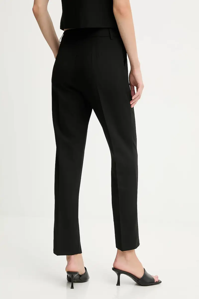 pantaloni donna colore nero miniatura 3