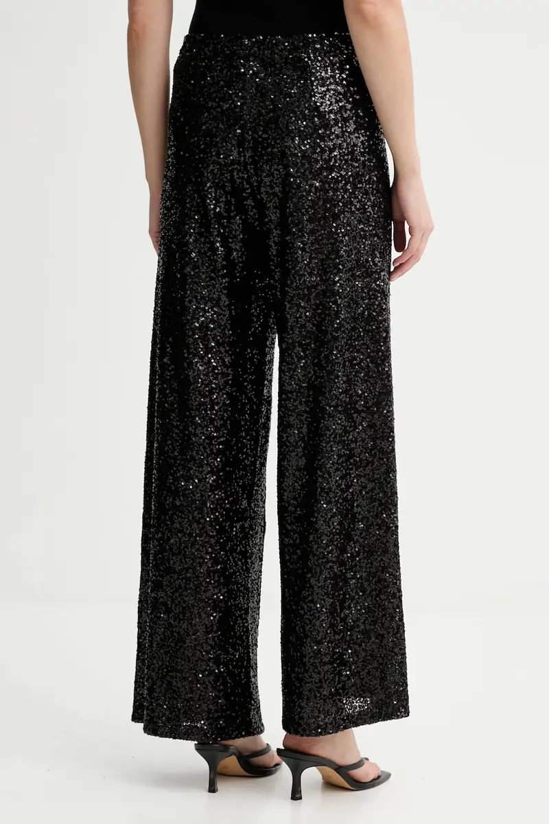 pantaloni donna colore nero miniatura 3