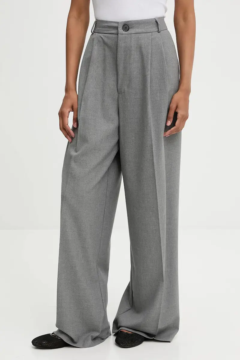 pantaloni donna colore nero Grigio