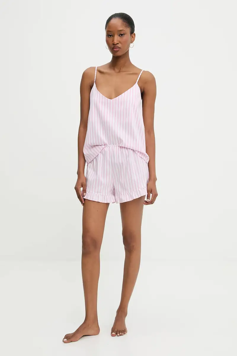 pigiama donna colore rosa miniatura 2