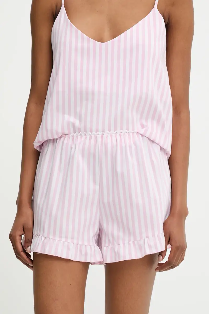 pigiama donna colore rosa miniatura 3