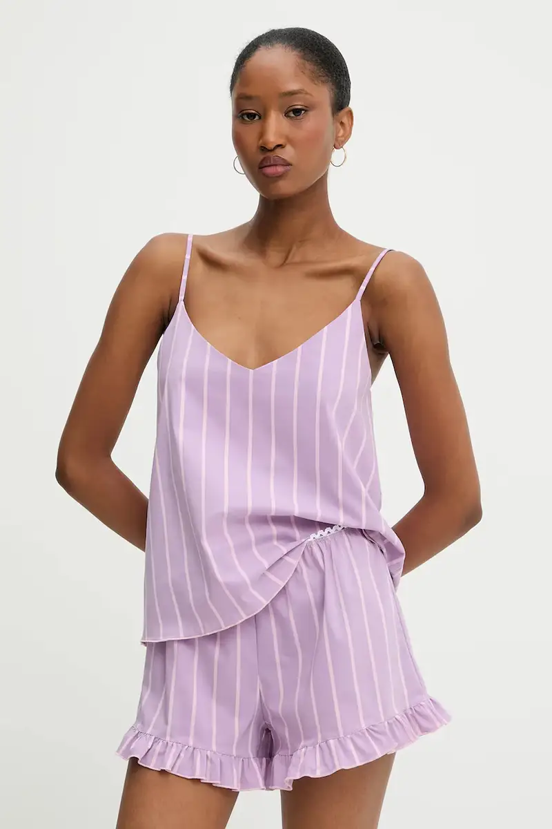 pigiama donna colore violetto