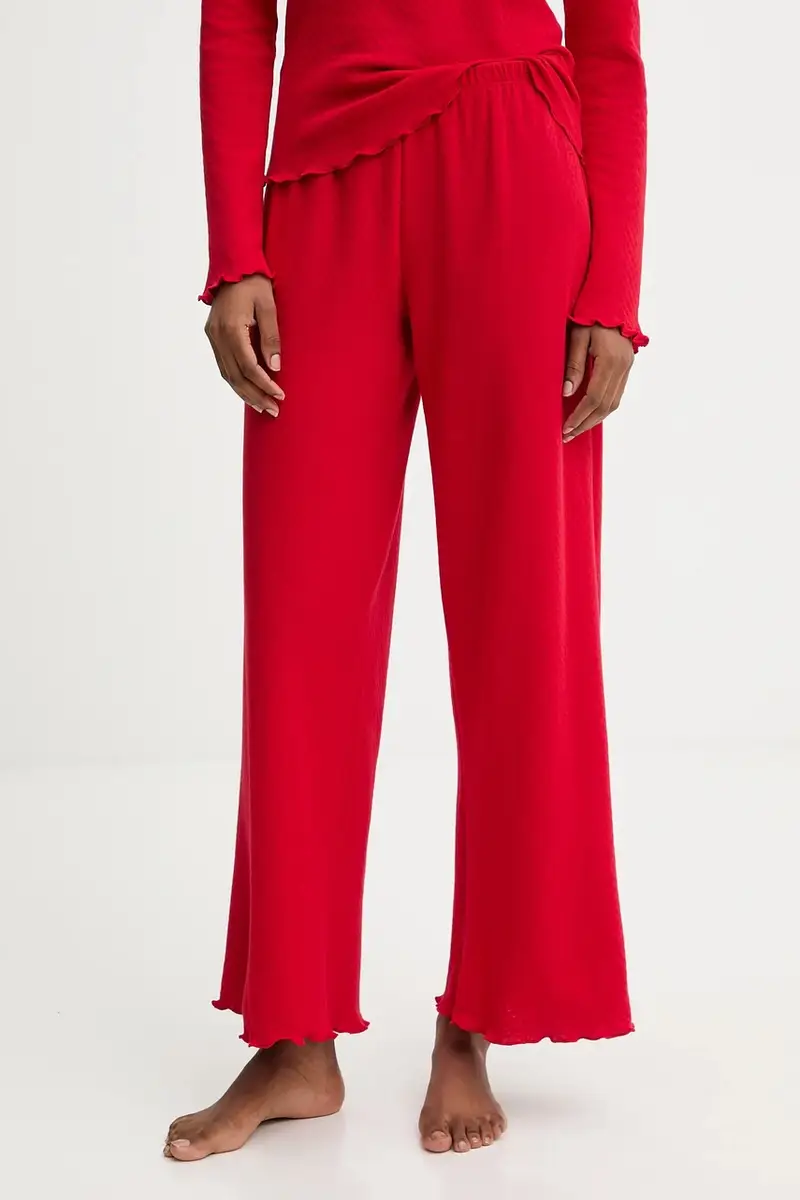 pigiama in lana Rosso miniatura 4