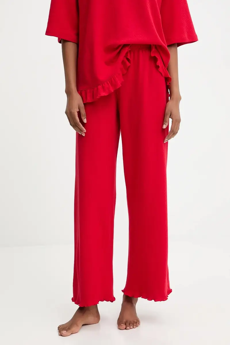 pigiama in lana Rosso miniatura 4