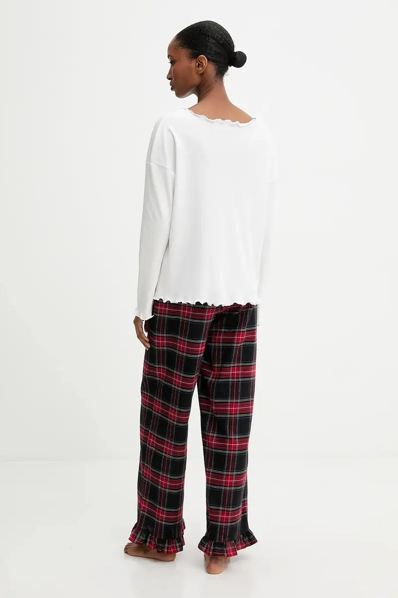 pigiama in lana Rosso miniatura 4