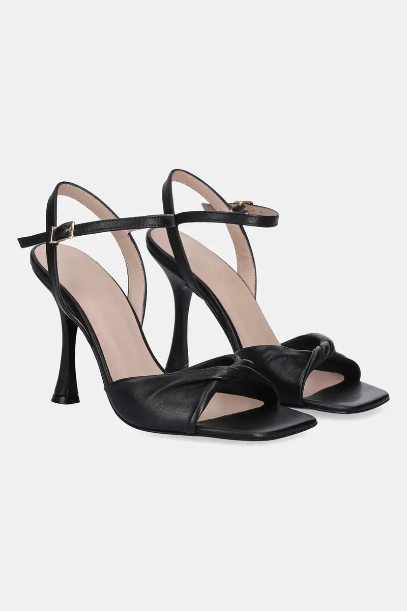 Answear Lab sandali in pelle colore nero miniatura 2