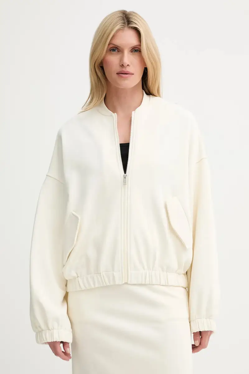 Answear Lab set - camicetta e gonna donna colore beige miniatura 2