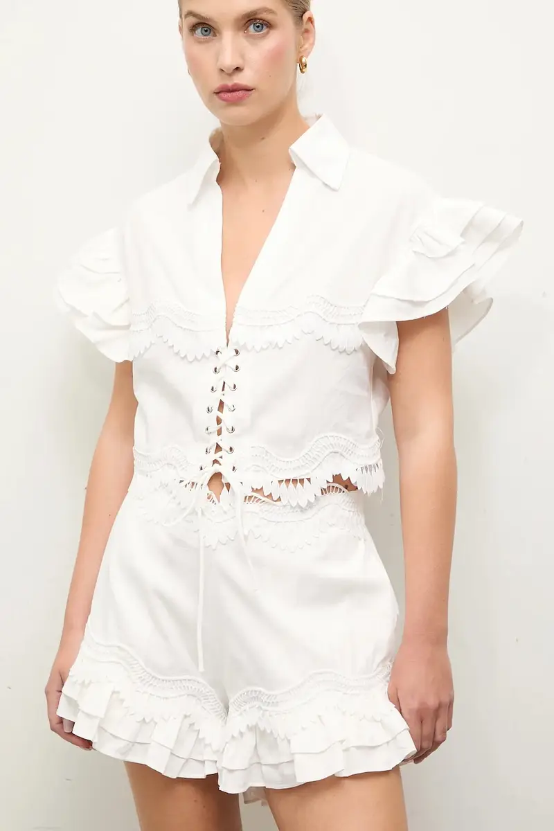 set donna colore bianco