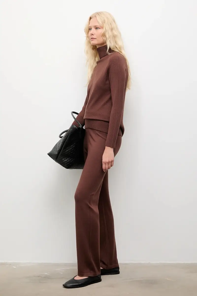 set donna colore marrone miniatura 5