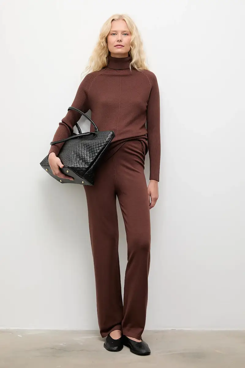 set donna colore marrone