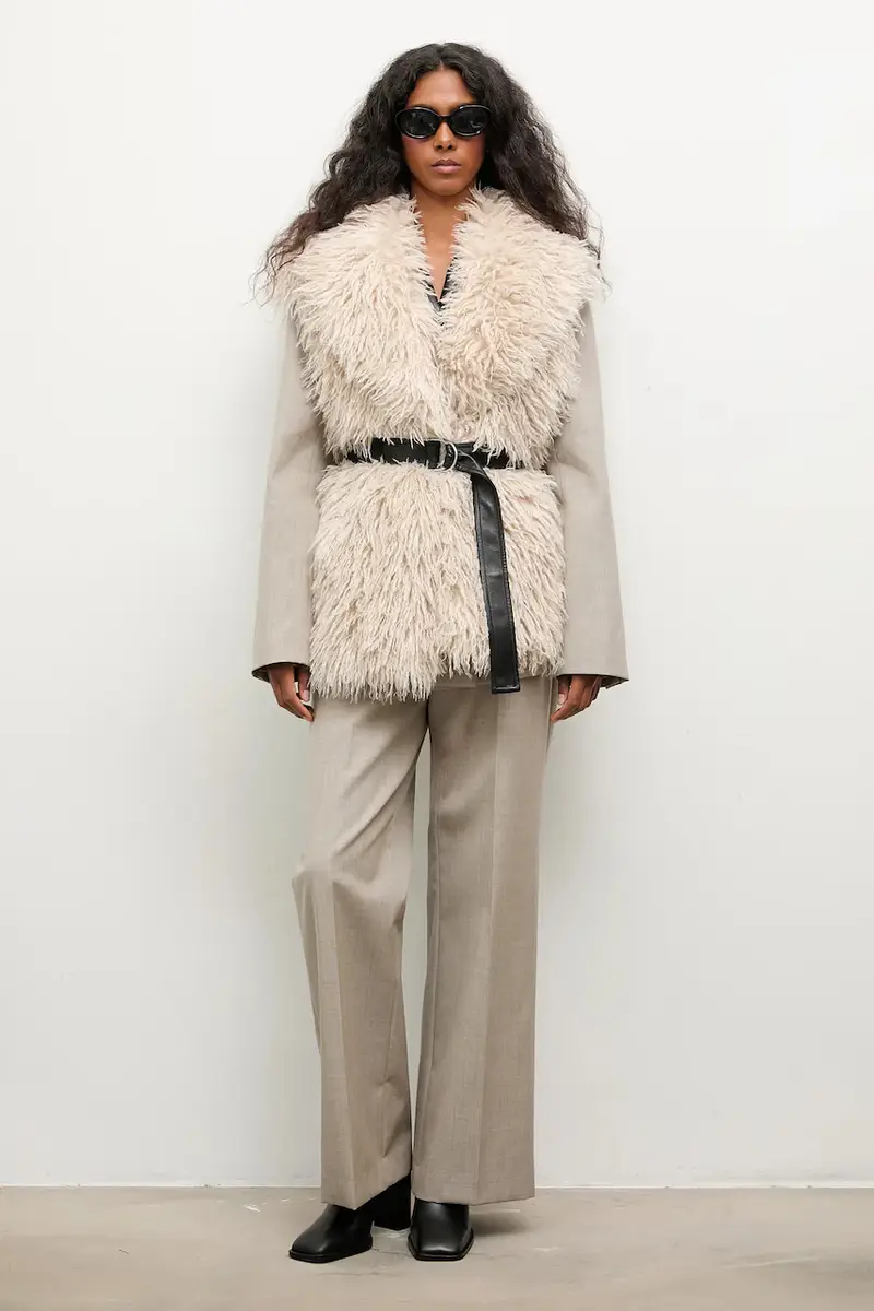 smanicato colore beige miniatura 2