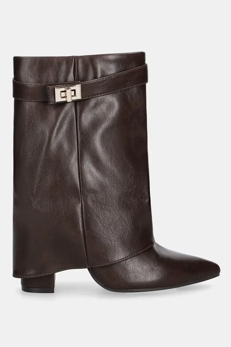 stivaletti alla caviglia colore marrone