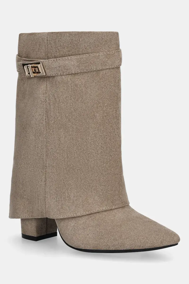 stivaletti alla caviglia colore marrone miniatura 2