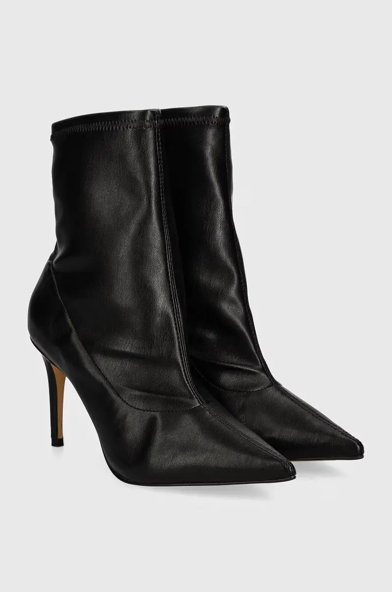 stivaletti alla caviglia donna colore nero miniatura 2