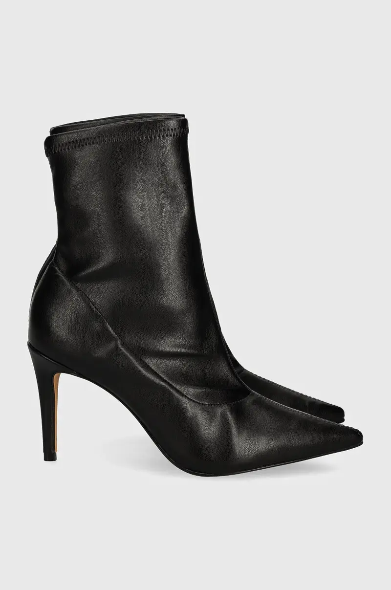 stivaletti alla caviglia donna colore nero miniatura 3