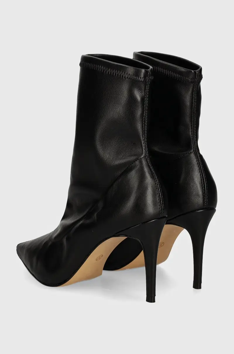 stivaletti alla caviglia donna colore nero miniatura 4