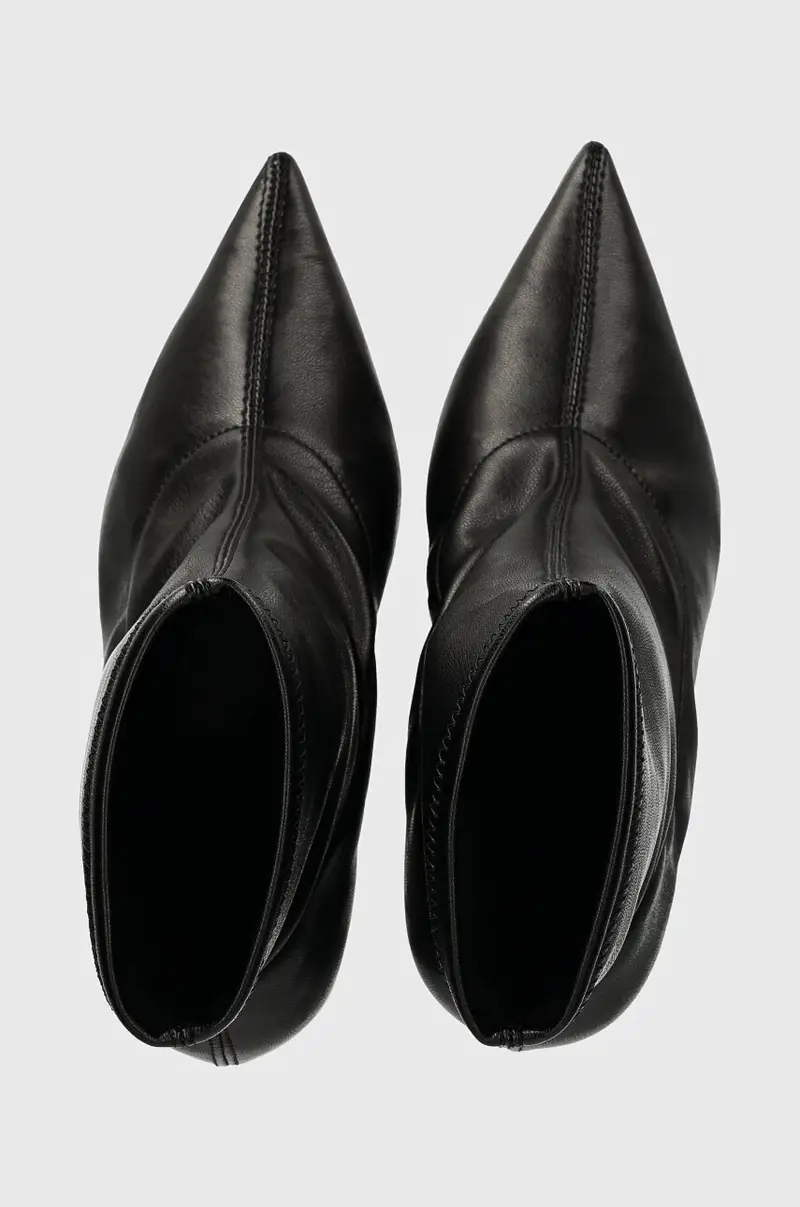 stivaletti alla caviglia donna colore nero miniatura 5