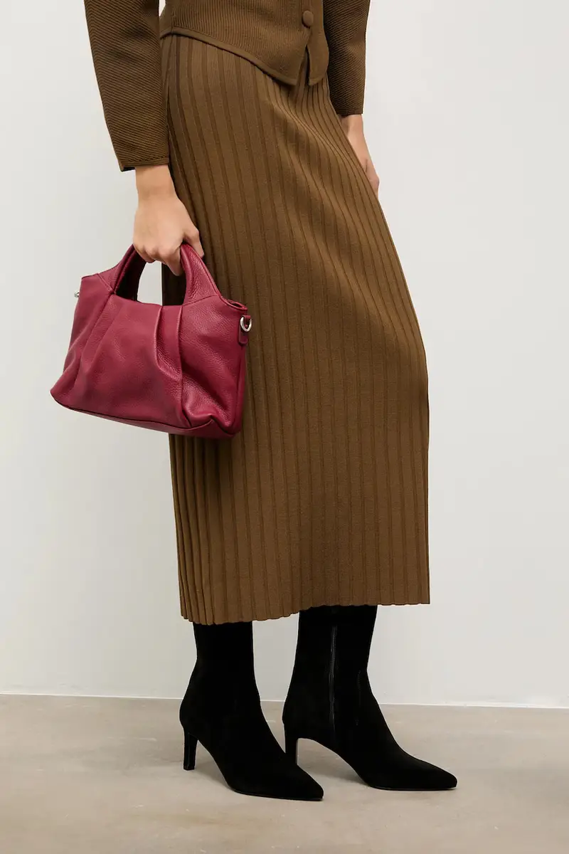 stivaletti alla caviglia in camoscio colore nero