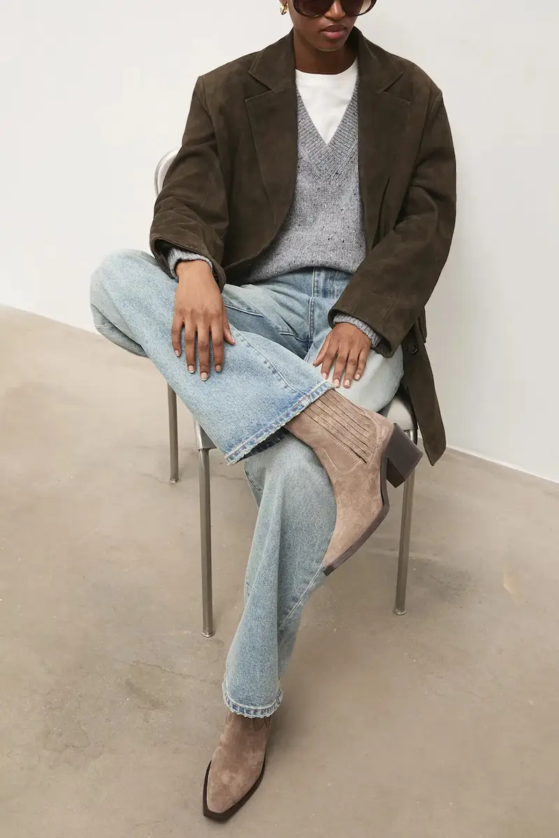 Answear.LAB Stivaletti Chelsea Beige 3572541