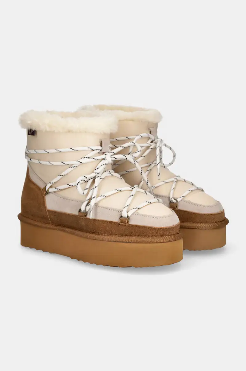 stivali da neve colore marrone miniatura 2