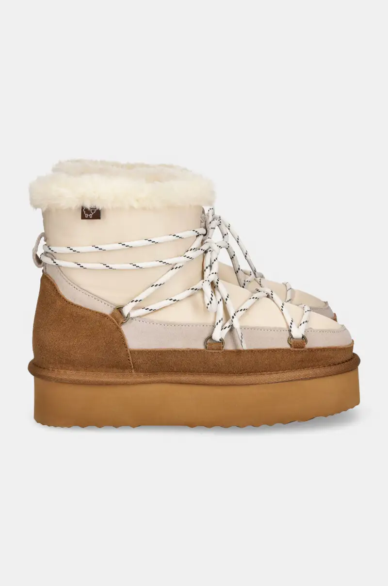 stivali da neve colore marrone miniatura 3