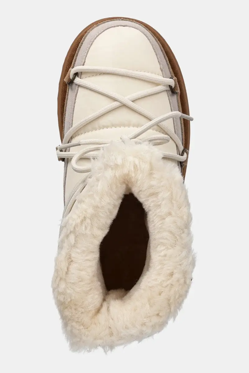 stivali da neve in camoscio colore marrone miniatura 4