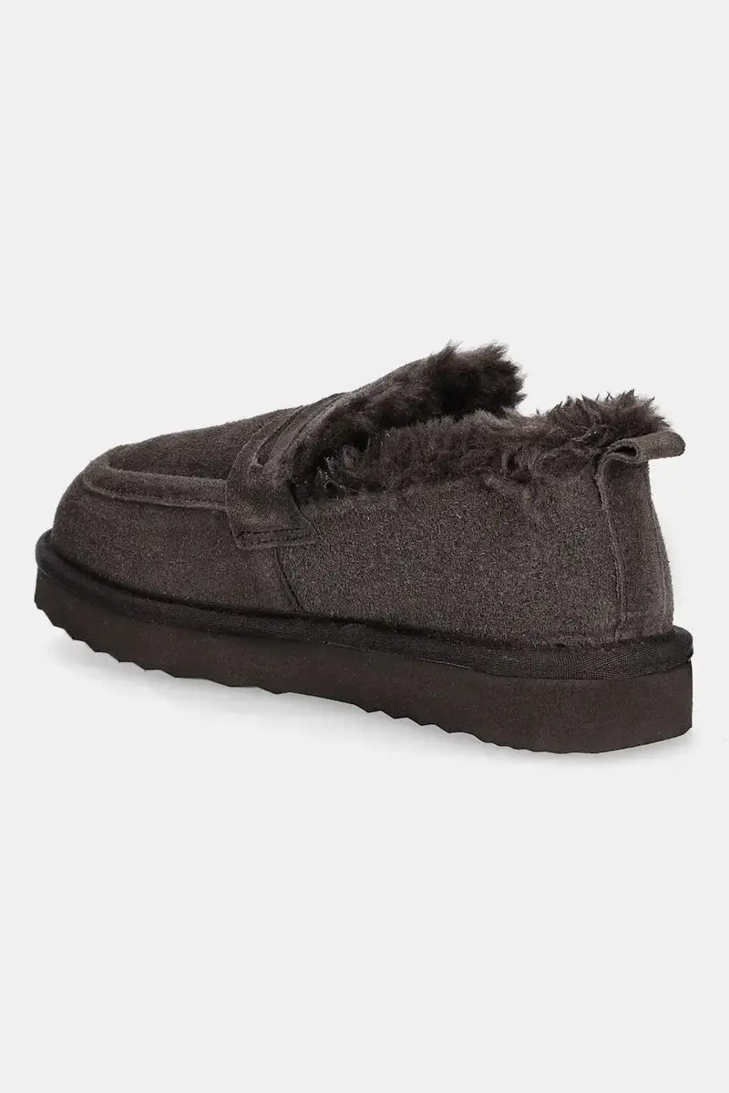 stivali da neve in camoscio Marrone miniatura 3