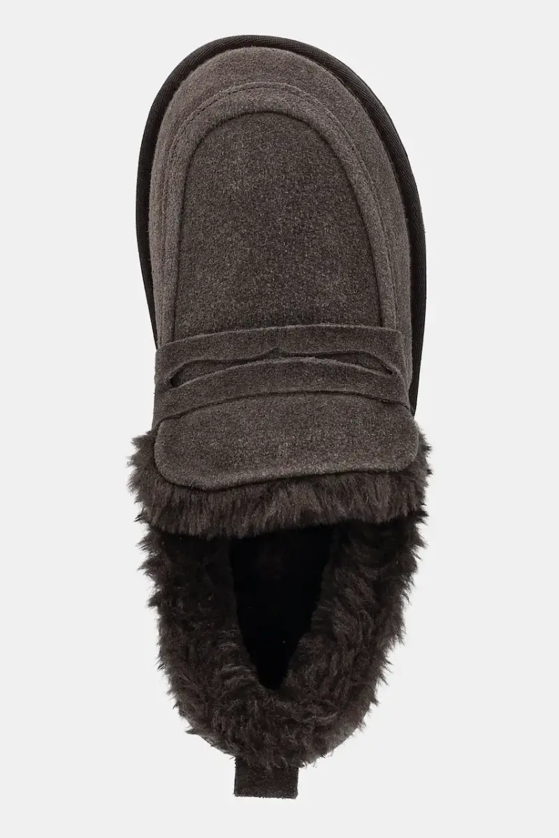 stivali da neve in camoscio Marrone miniatura 4