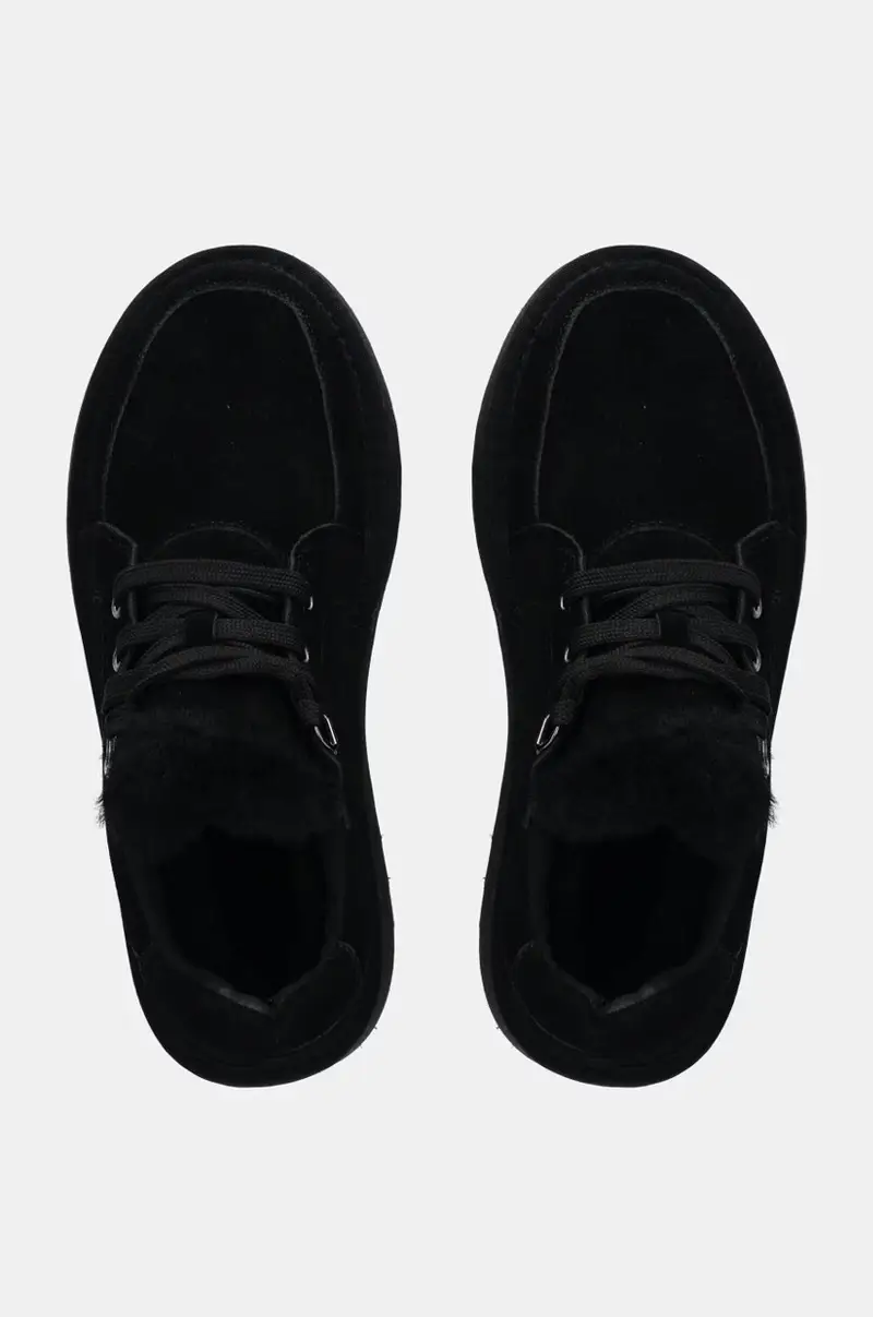 stivali da neve in camoscio Nero miniatura 5