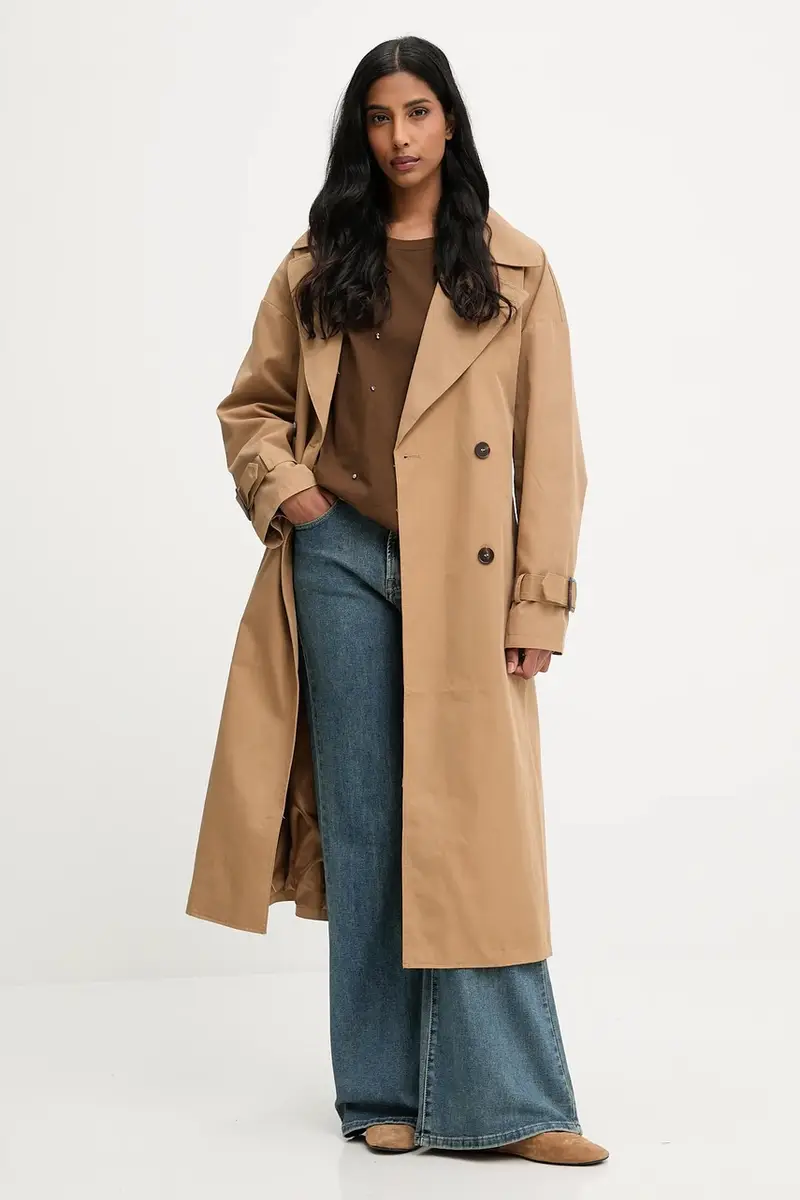 trench colore beige miniatura 2