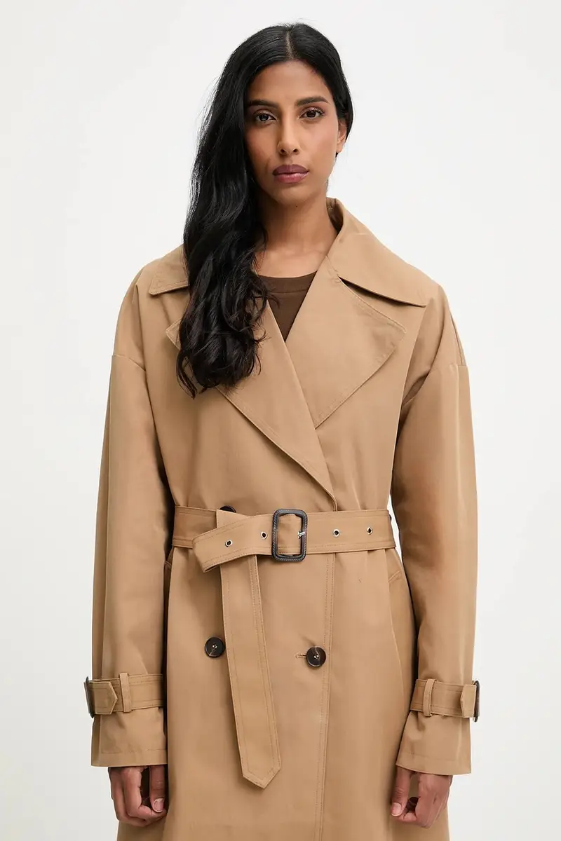 trench colore beige miniatura 5
