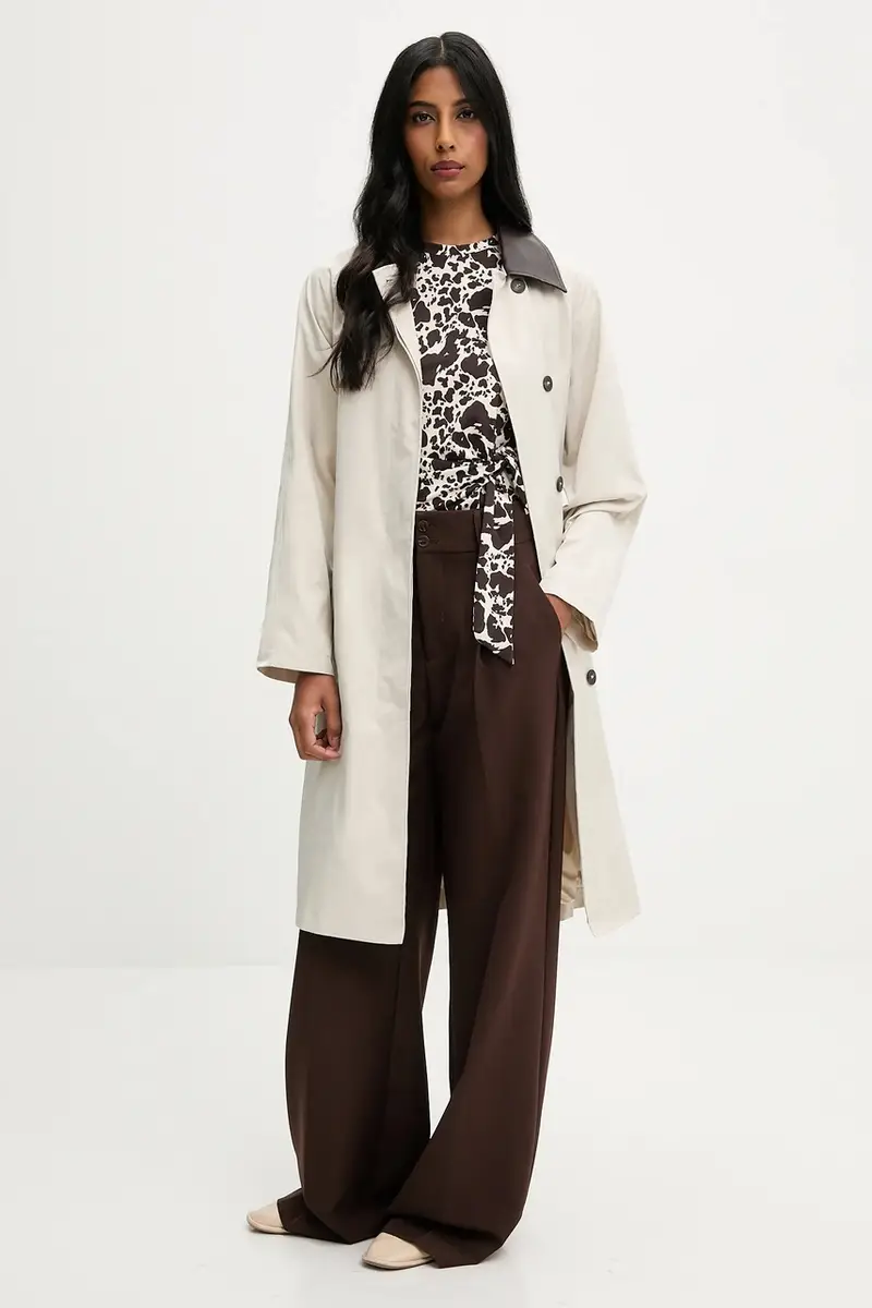 trench colore beige miniatura 2