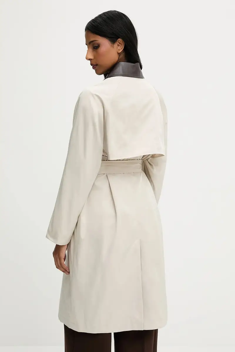 trench colore beige miniatura 3