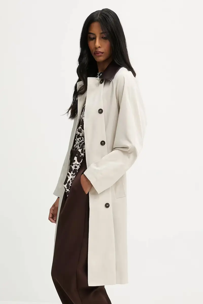 trench colore beige miniatura 4