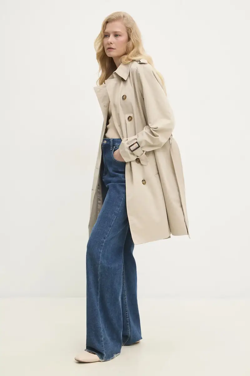 Answear.LAB Trench Donna Beige 3121233 miniatura 2