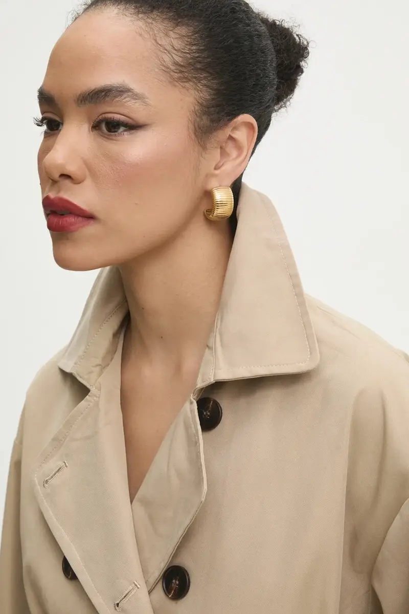 Answear.LAB Trench Donna Beige 3569807 miniatura 4