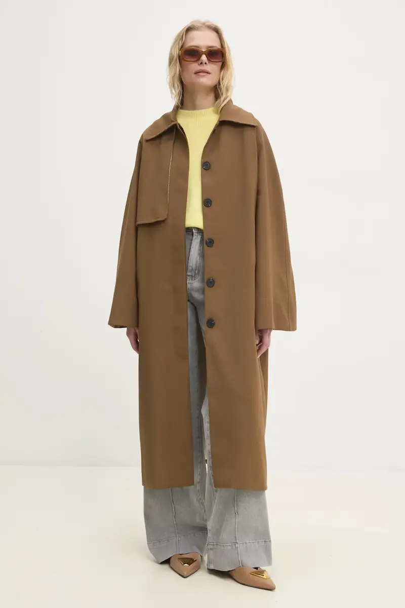 Answear.LAB Trench Donna Marrone 3618264 miniatura 2