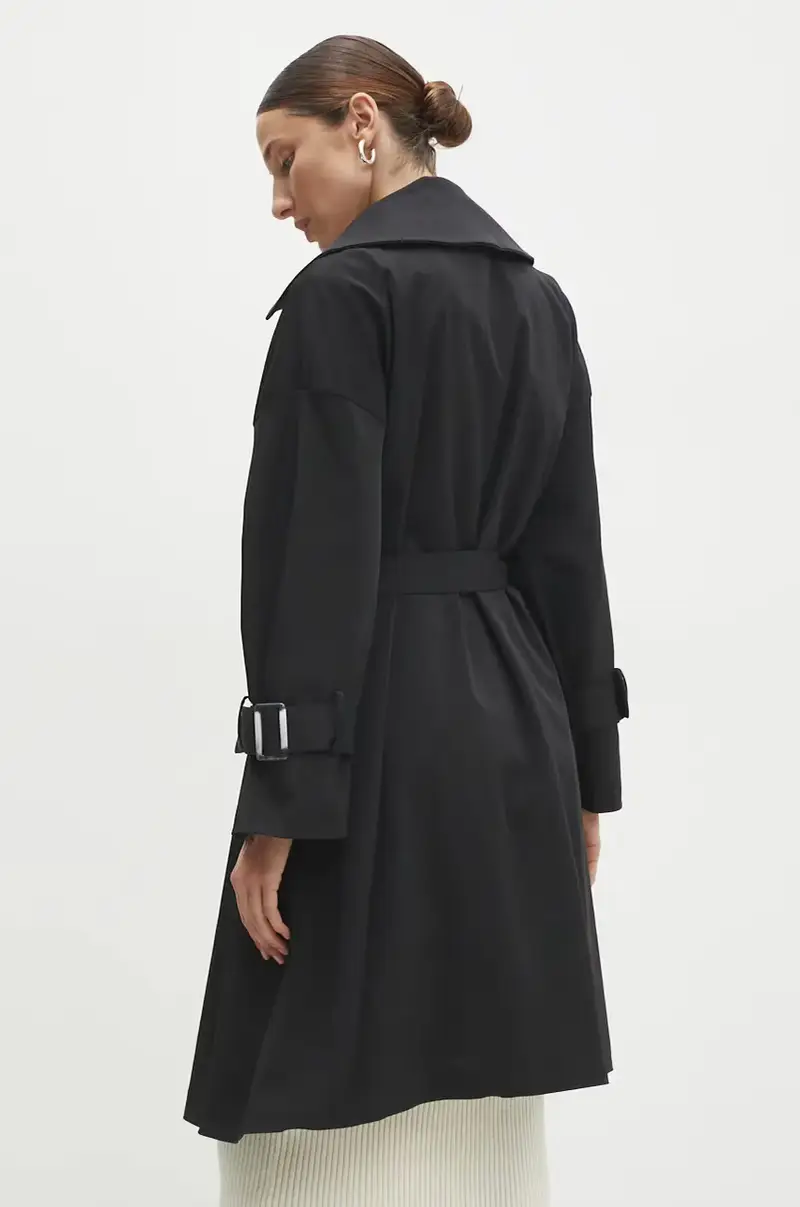 Answear.LAB Trench Donna Nero 3150058 miniatura 3