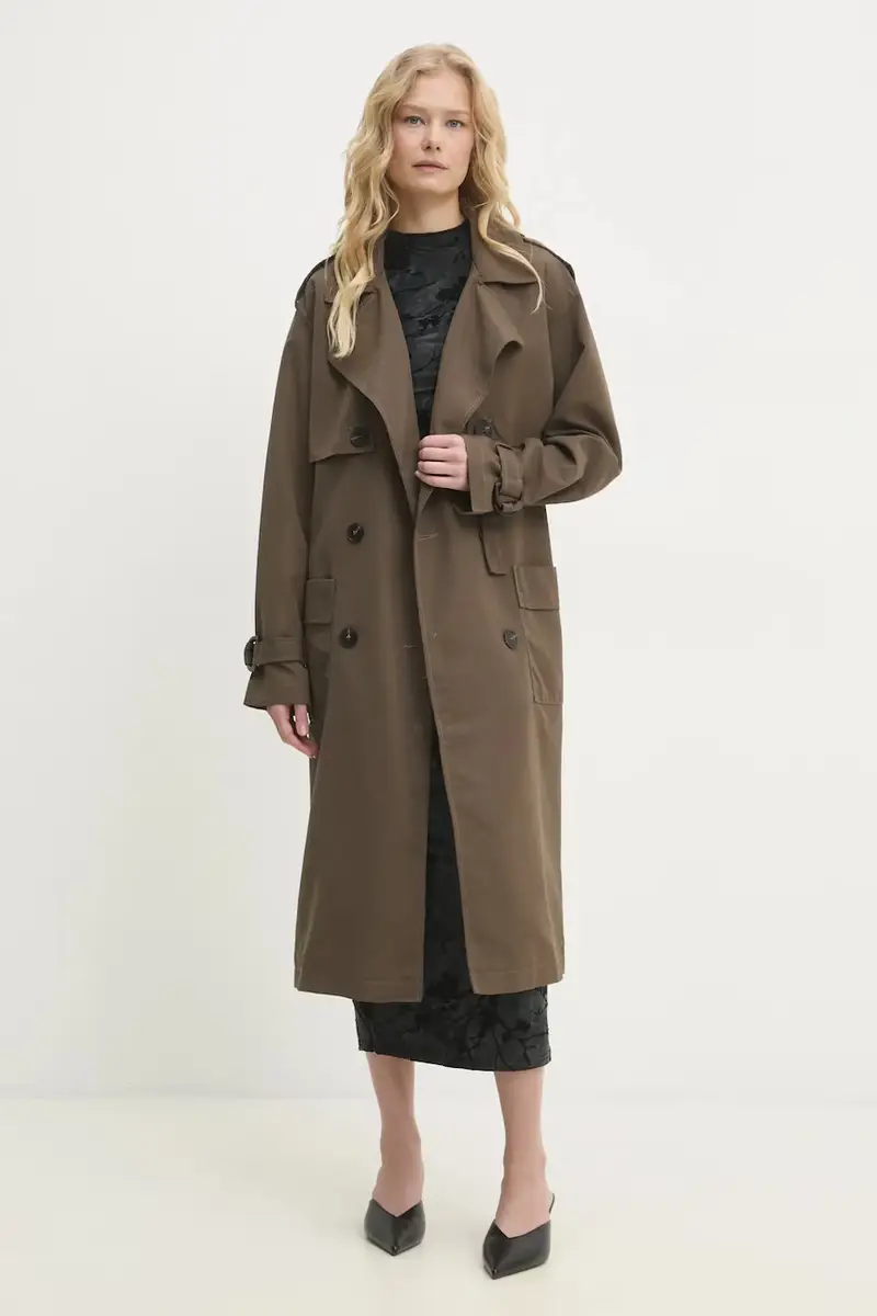 Answear.LAB Trench Donna Verde 3158953 miniatura 2