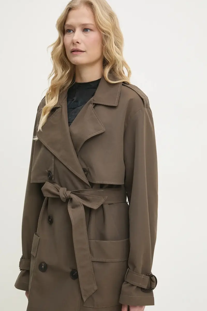 Answear.LAB Trench Donna Verde 3158953 miniatura 4