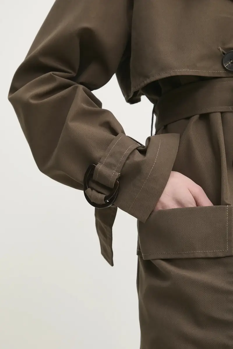 Answear.LAB Trench Donna Verde 3158953 miniatura 5