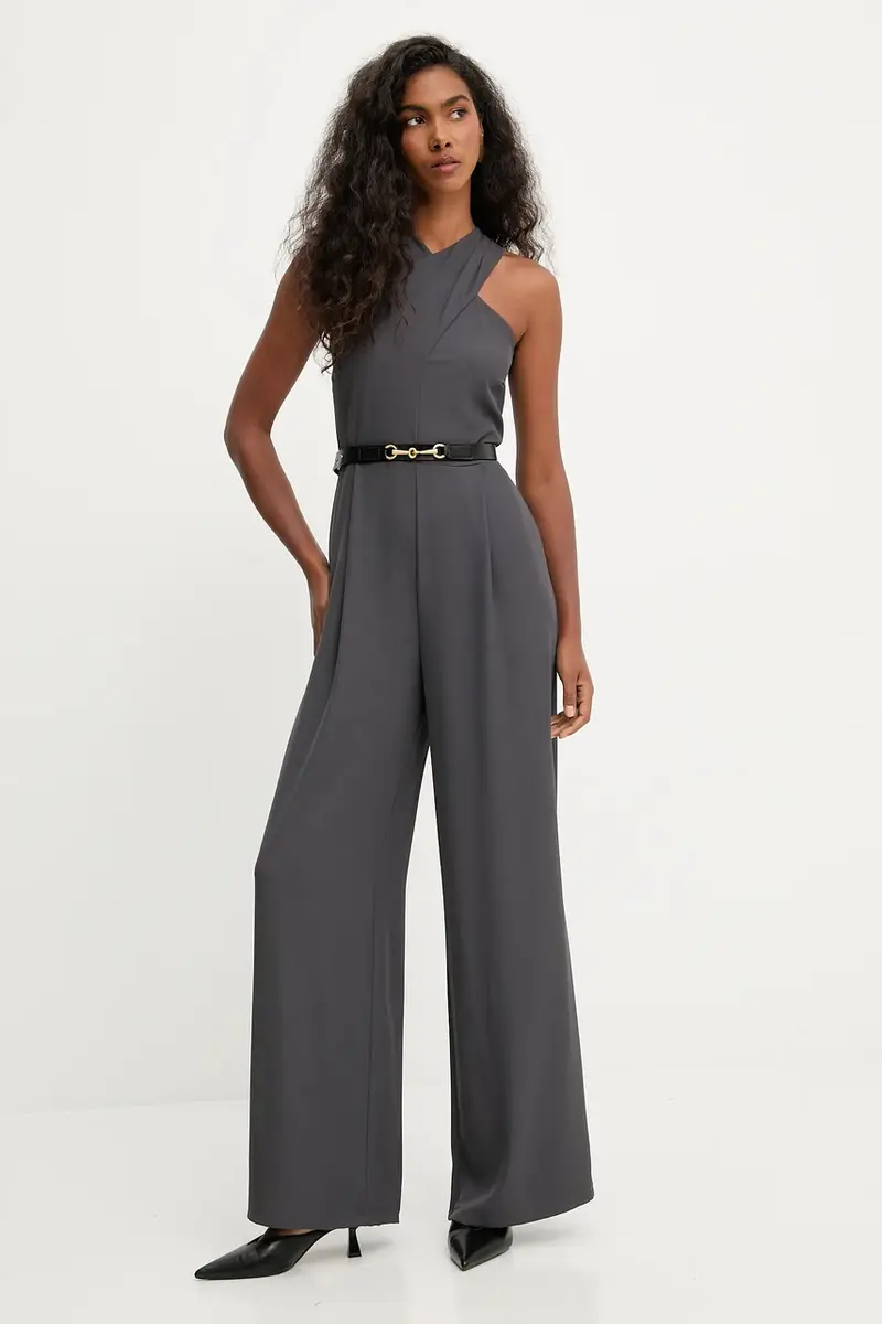 tuta elegante colore grigio miniatura 2