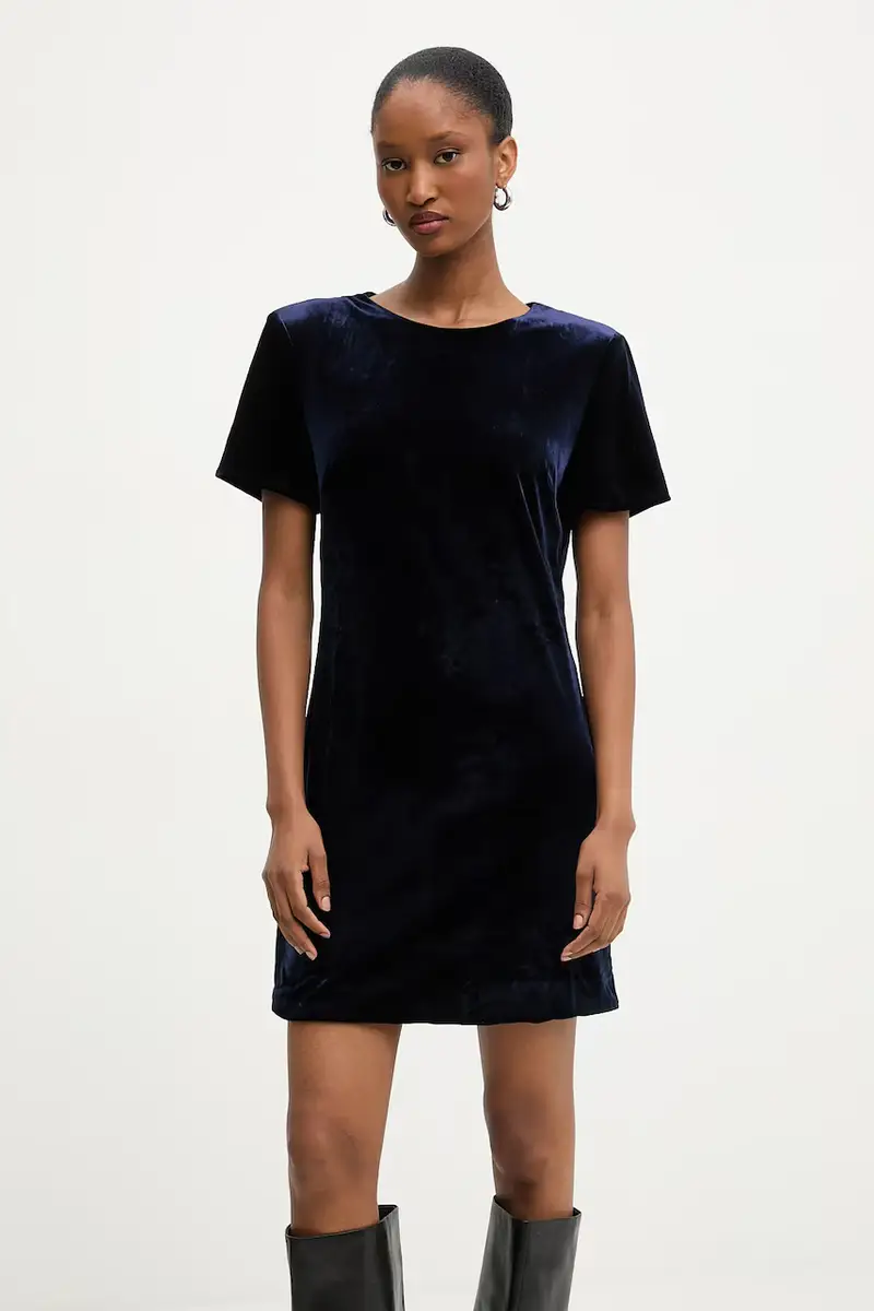 vestito Blu navy miniatura 4